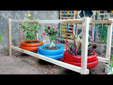 20 DIY Project Ideas With Old Tires - Working the Flame
