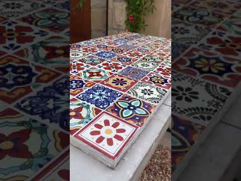 15 DIY Project Ideas With Tile Pieces - Working the Flame