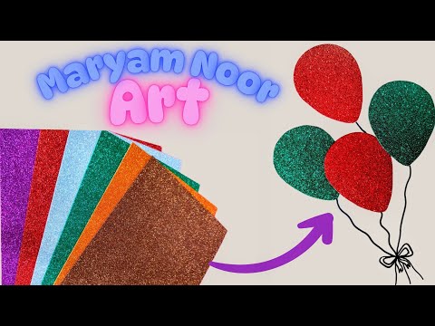 18 Craft Ideas with Glitter Paper - Working the Flame