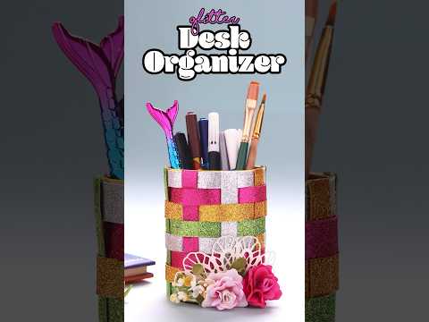 18 Craft Ideas with Glitter Paper - Working the Flame