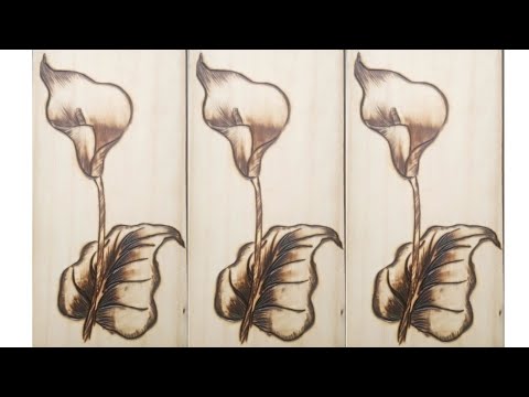 20 Pyrography Flower Project Ideas - Working the Flame