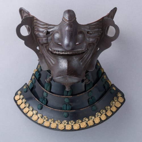 samurai half mask 