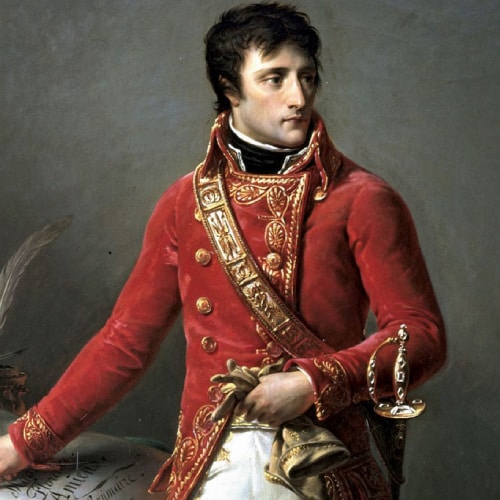 napoleon with coronation sword 