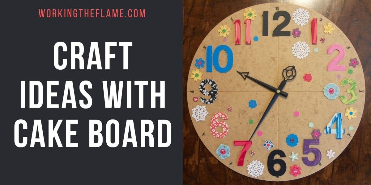 Craft Ideas With Cake Board