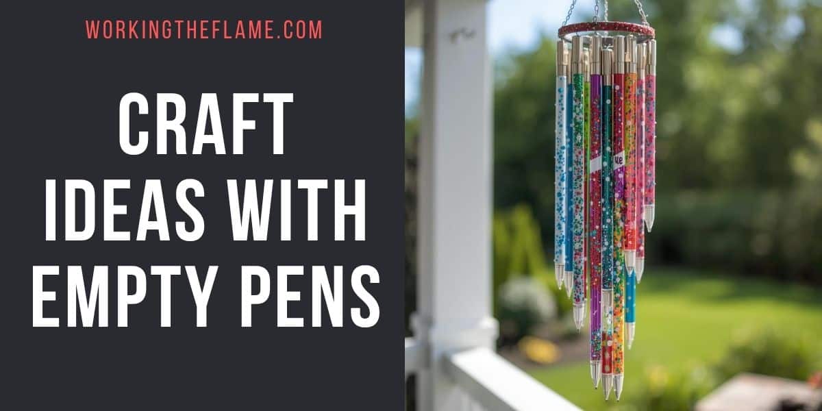 Craft Ideas With Empty Pens