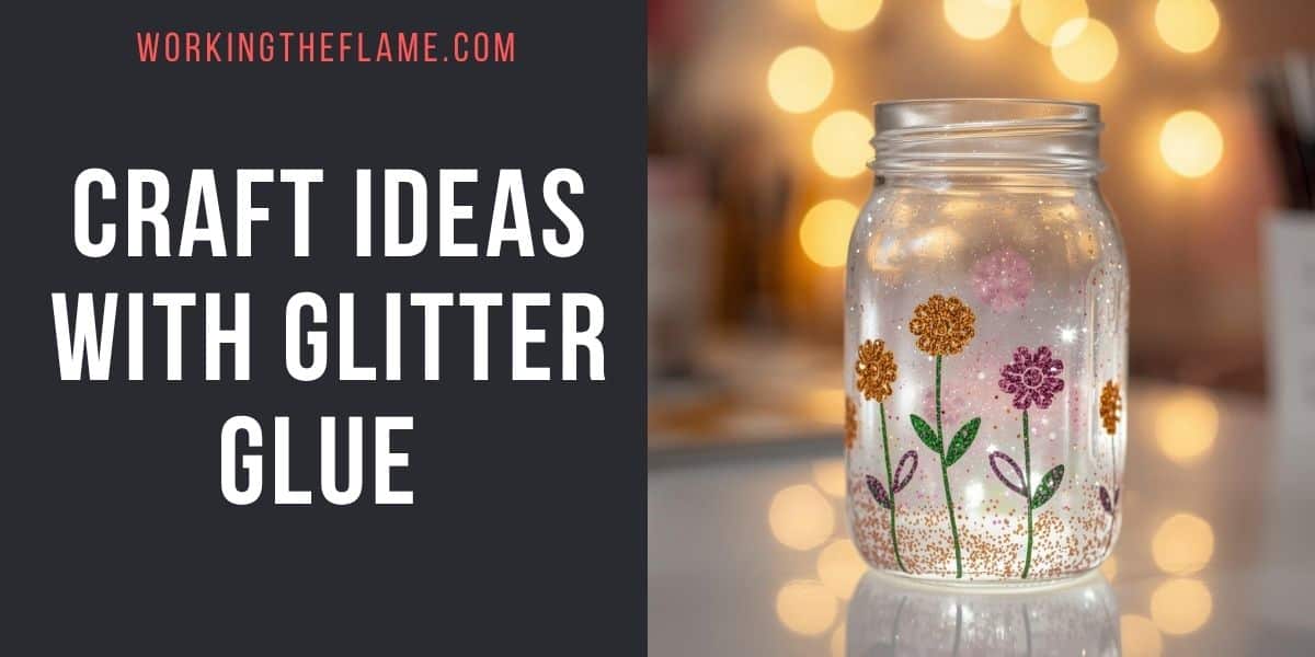Craft Ideas Glitter Glue