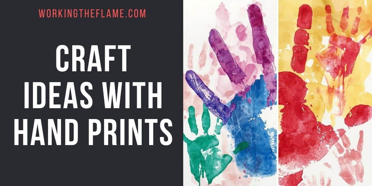 Craft Ideas With Hand Prints