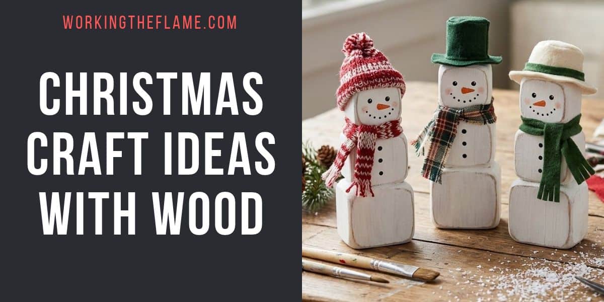 Christmas Craft Ideas with Wood