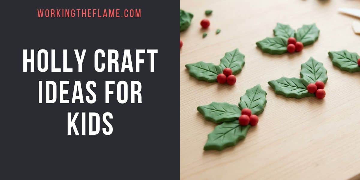 Holly Craft for Kids Ideas